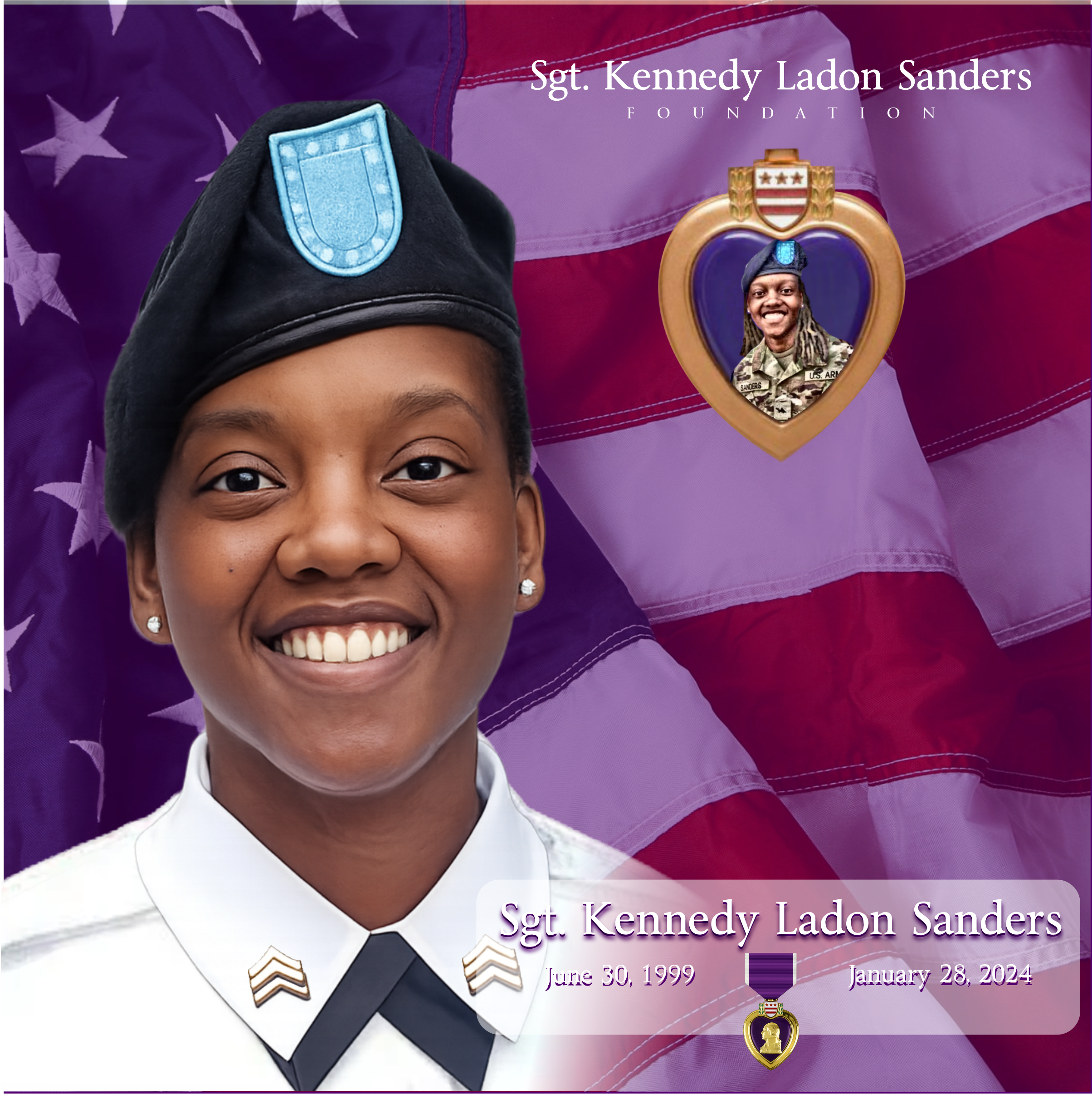Sgt. Kennedy Ladon Sanders memorial image 2